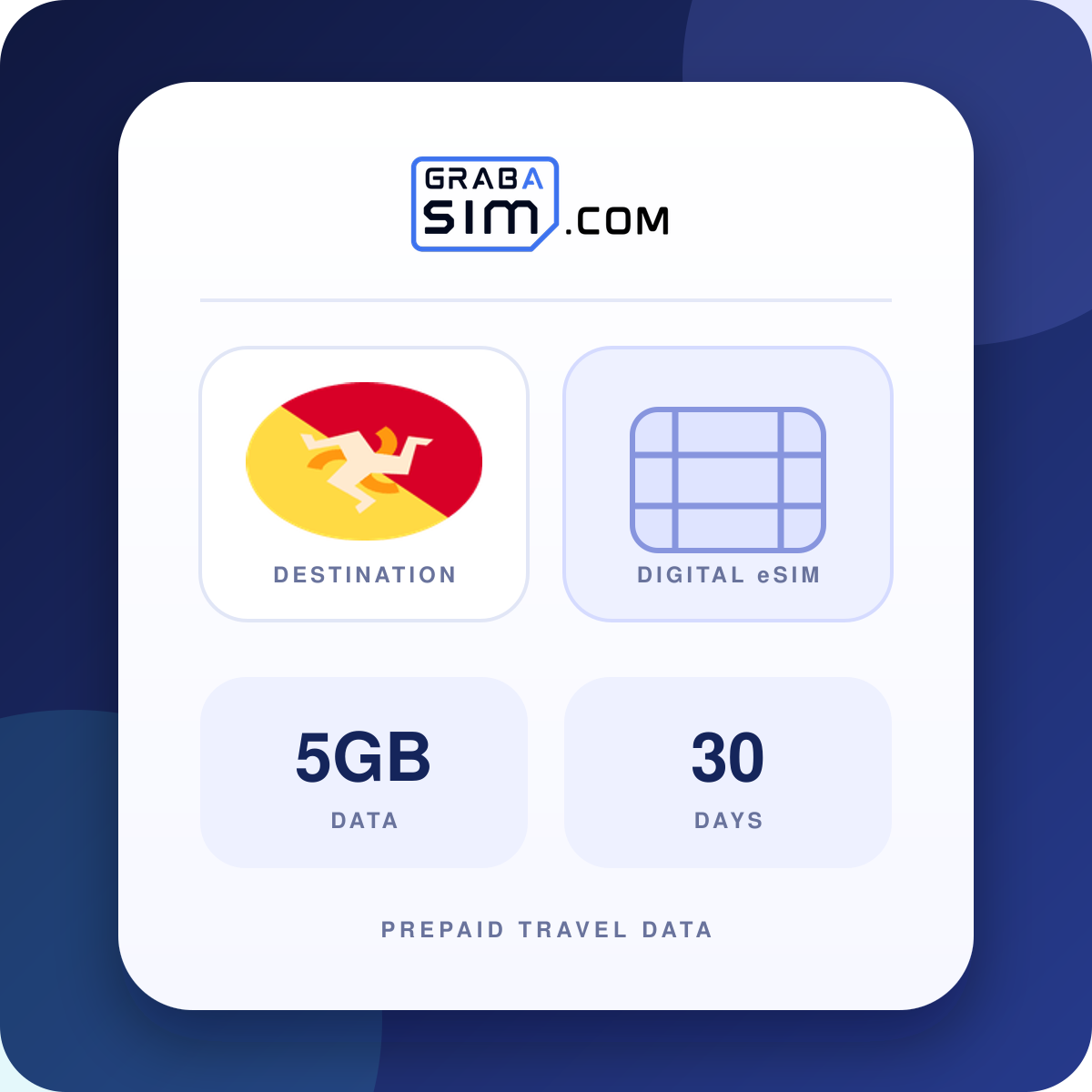 5GB بوتان eSIM – 30 أيام