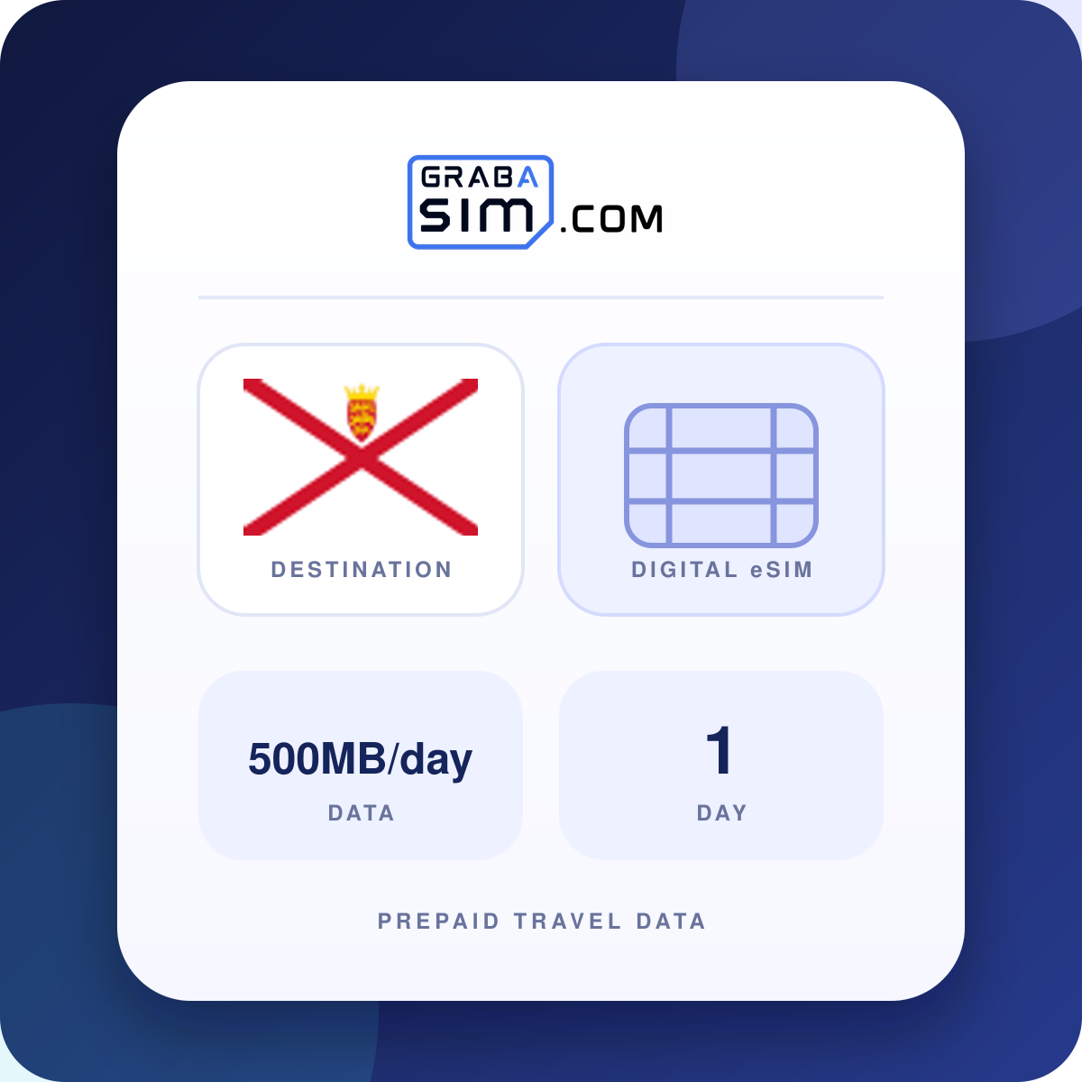 500MB/일 저지 eSIM – 1 일 (이후 384 Kbps)