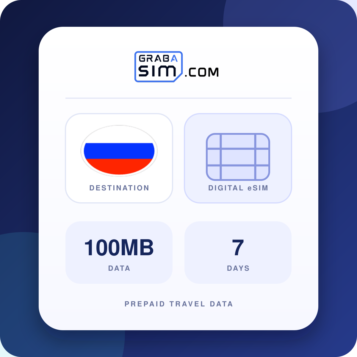 100MB روسيا eSIM – 7 أيام